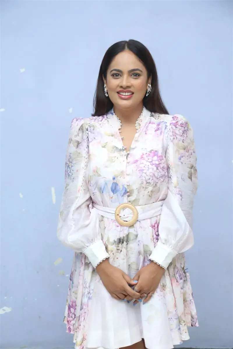 TELUGU ACTRESS NANDITA SWETHA AT OO MANCHI GHOST MOVIE RELEASE EVENT 11